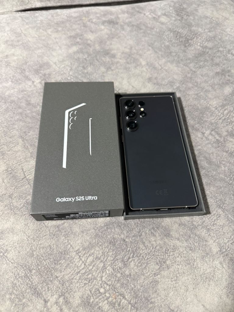 Samsung galaxy s25 ultra 256gb 0 cycle 