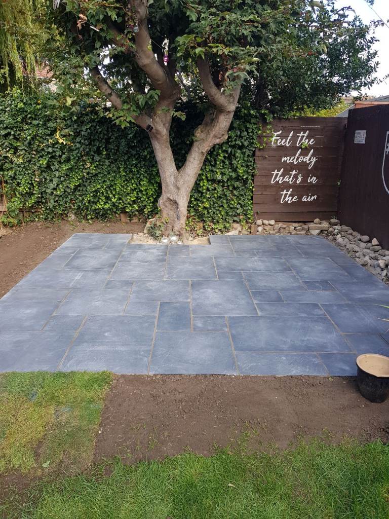 Shed, Garden Room concrete/paved bases