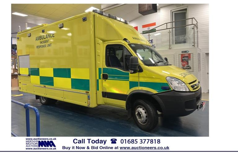 2008 Iveco Daily 3.0 DIESEL 175PS AUTO MASS CASUALTY INCIDENT SUPPORT UNIT C/W TAIL LIFT --- NA D...