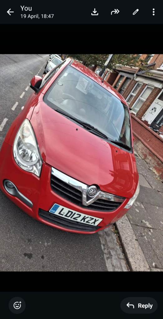 Vauxhall, AGILA, Hatchback, 2012, Manual, 996 (cc), 5 doors