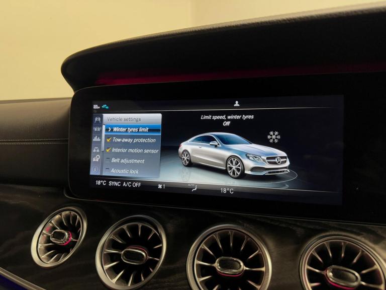 2019 Mercedes-Benz E Class 2.0 E350 AMG Line (Premium Plus) Coupe 2dr Petrol G-Tronic+ Euro 6 (s/...