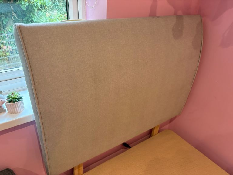 Fabric Headboard – greyish