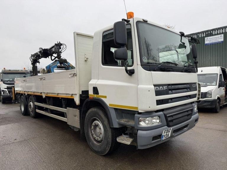 2012 DAF CF75.310 6X2 CRANE VEHICLE