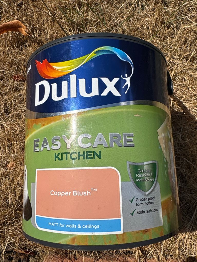 Dulux Easycare Kitchen Paint - Copper Blush, Matt for Walls & Ceilings