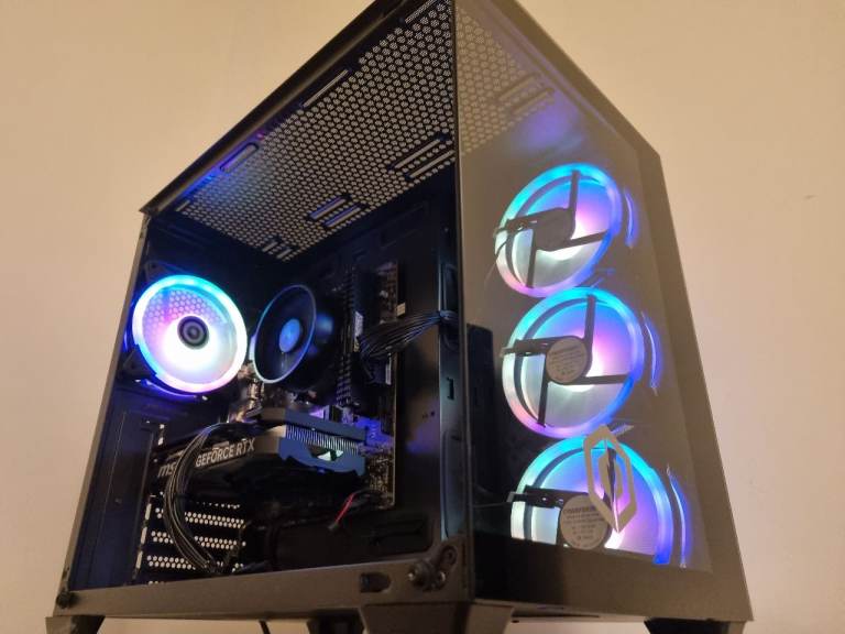 Bargain Gaming pc RYZEN 5 5500 RTX 4060 SSD NVME 1TB RAM 16GB COMPUTER WORKSTATION DESKTOP WIN11 VR