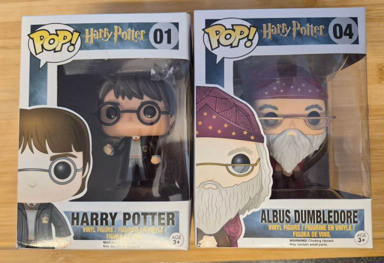 Harry Potter & Dumbledore Pop Figures 