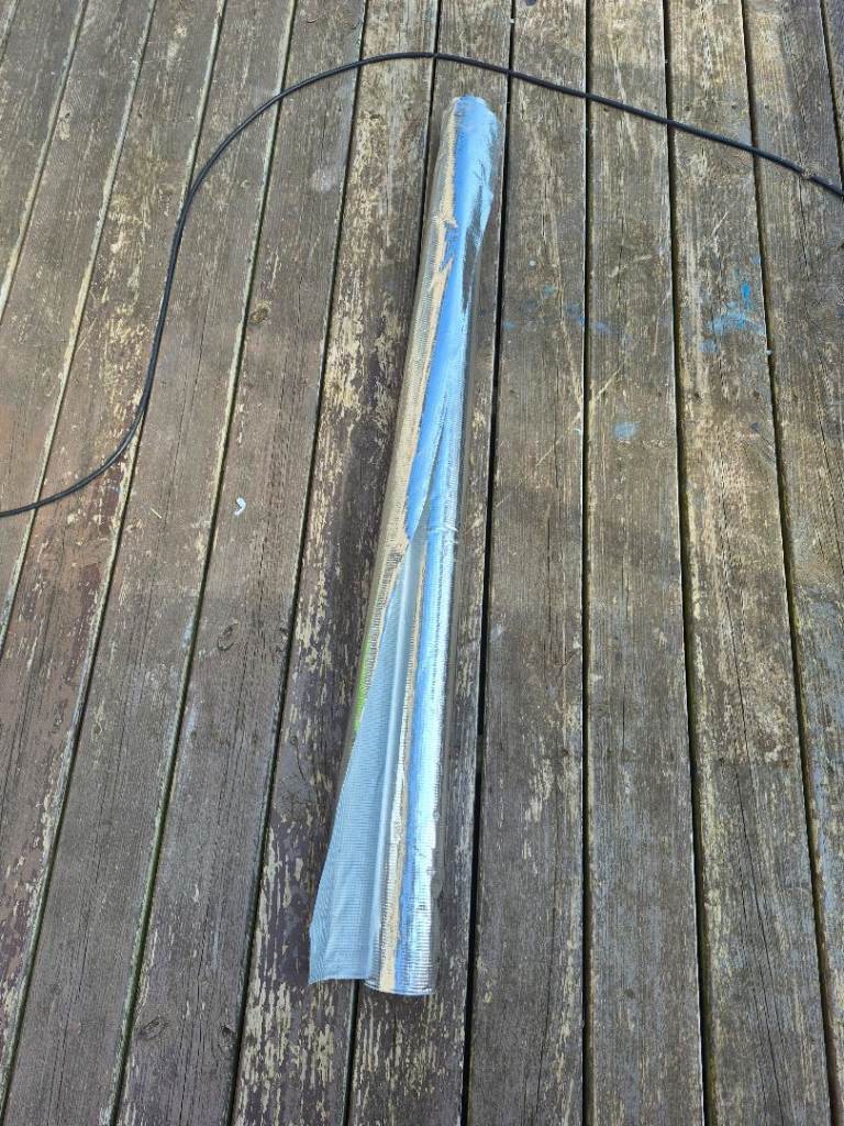 Roll of Silver Foil Insulation – Good Condition