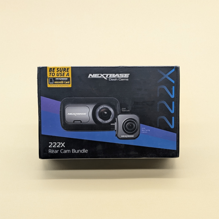 * NEXTBASE 222X FRONT AND REAR DASH CAM DASHCAM DUAL CAMERA *