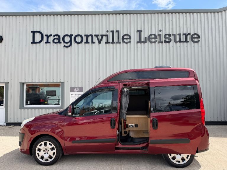 2011 (60)reg Fiat Doblo Danbury Camper Van 2 Berth - 1.6 MJet - 64665 Miles