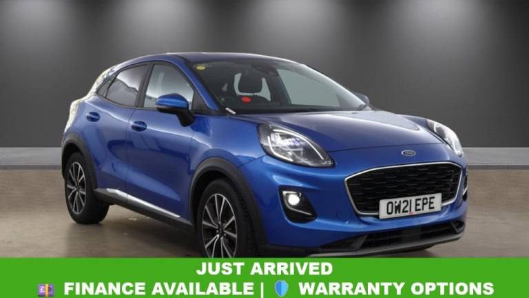 2021 Ford Puma 1.0 EcoBoost Hybrid mHEV Titanium Design 5dr DCT HATCHBACK PETROL Automatic