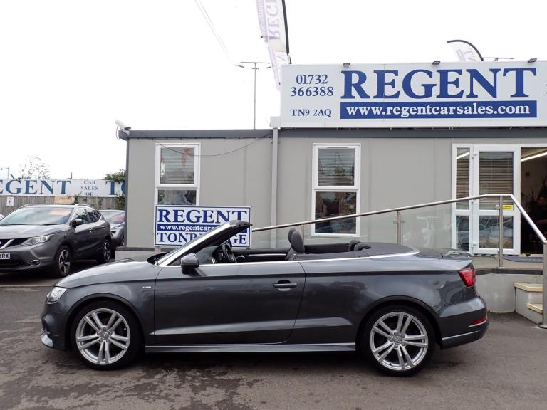 2016 Audi A3 Cabriolet 1.4 TFSI CoD S line Convertible 2dr Petrol S Tronic Euro