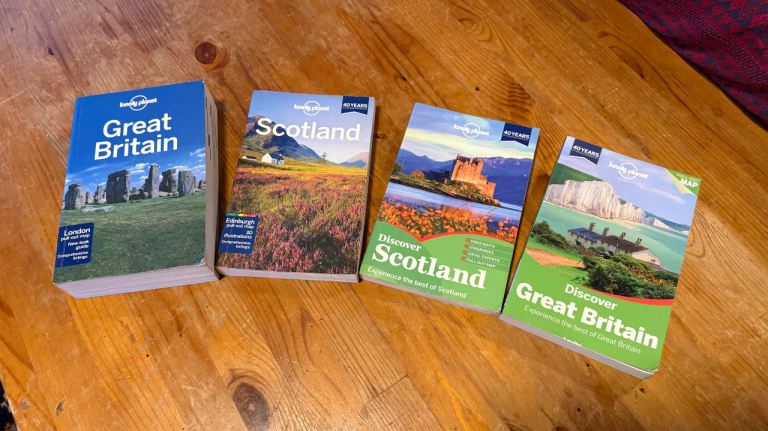 Lonely Planet Guides: Great Britain & Scotland