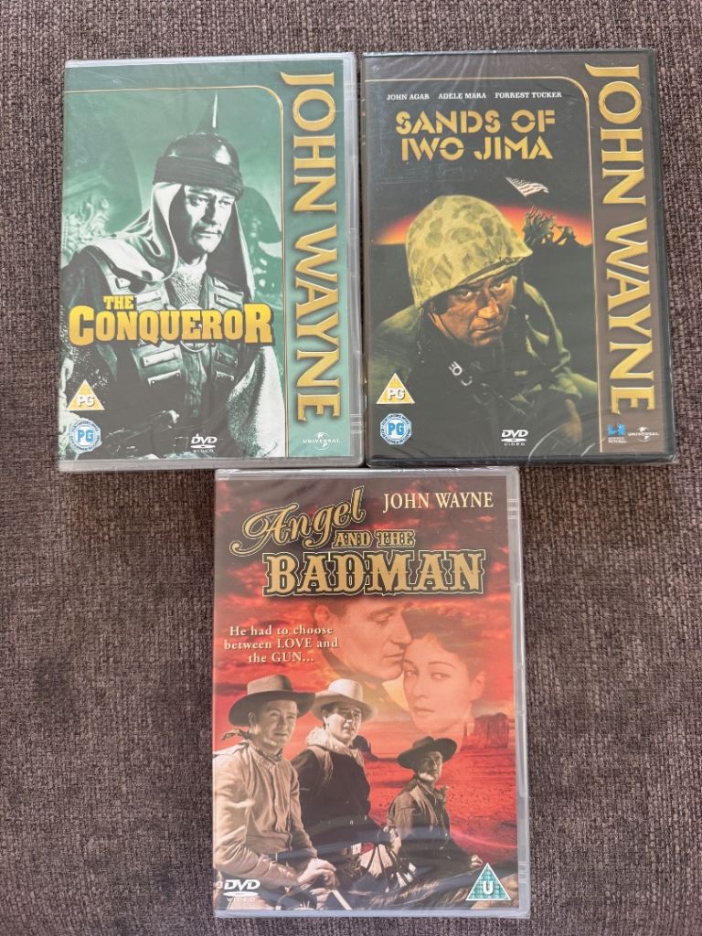 John Wayne DVD Bundle 3 Movies Brand New & Sealed