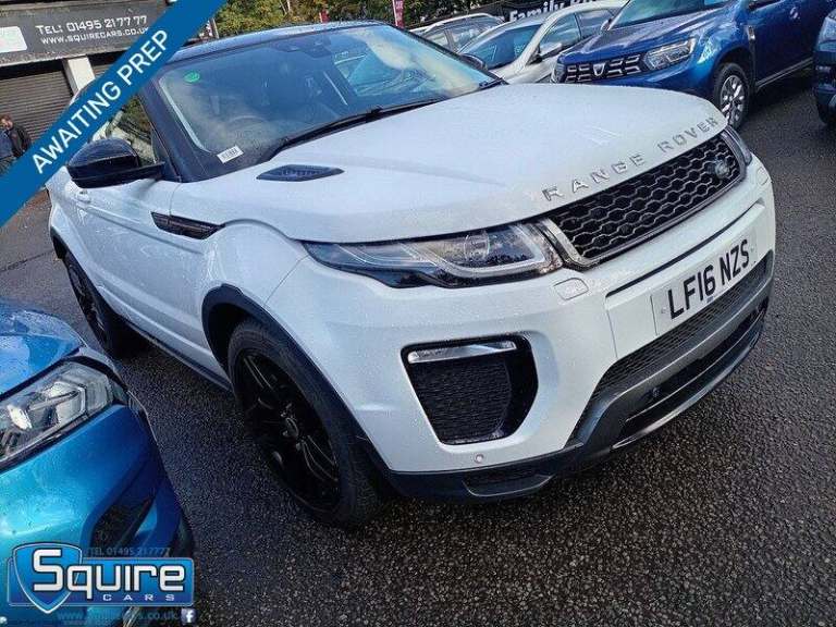 2016 Land Rover Range Rover Evoque TD4 HSE Dynamic Coupe Diesel Automatic
