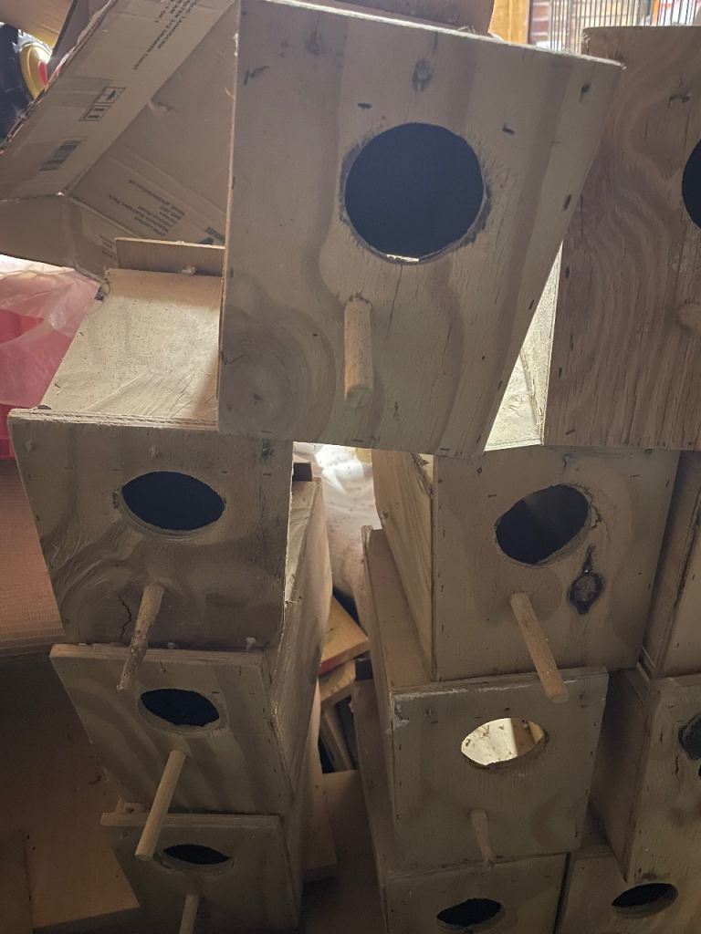 Budgie and parakeet nest boxes