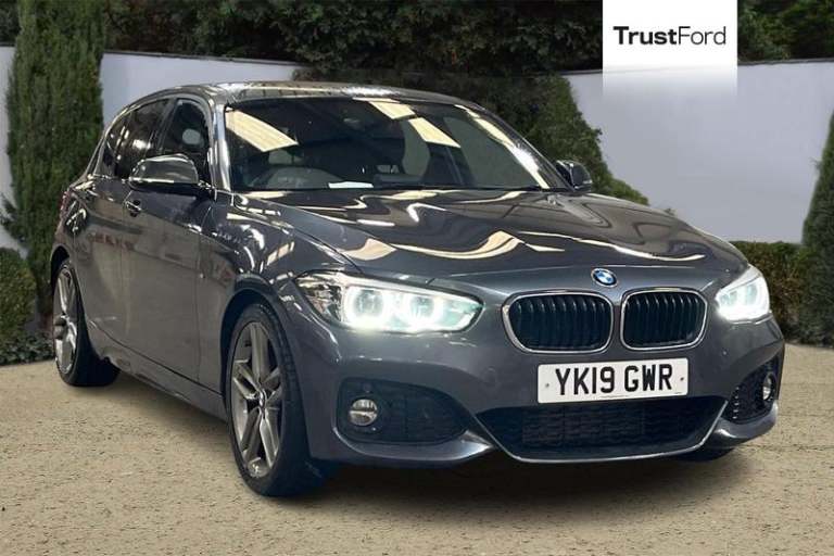2019 BMW 1 Series 118d M Sport 5dr- Parking Sensors SEMI-AUTO Hatchback Diesel Semi Automatic