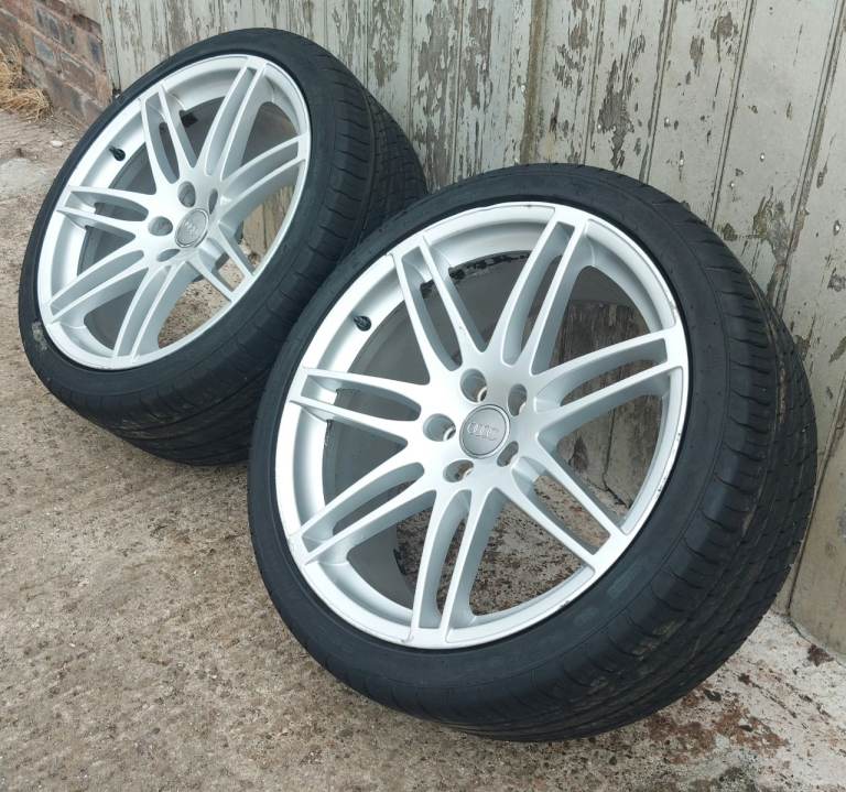 2x Genuine Audi Le Mans Alloys 9x20 ET29 5x112 66.5