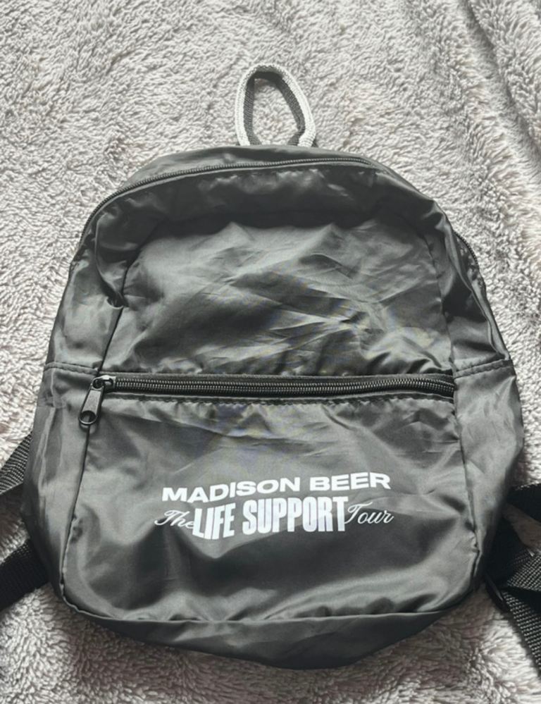 Exclusive Madison Beer VIP tour bag