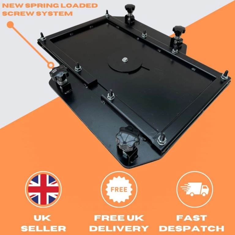 VW T5 T6 Transporter Camper Van Double Seat Swivel Base (RHD UK Model)