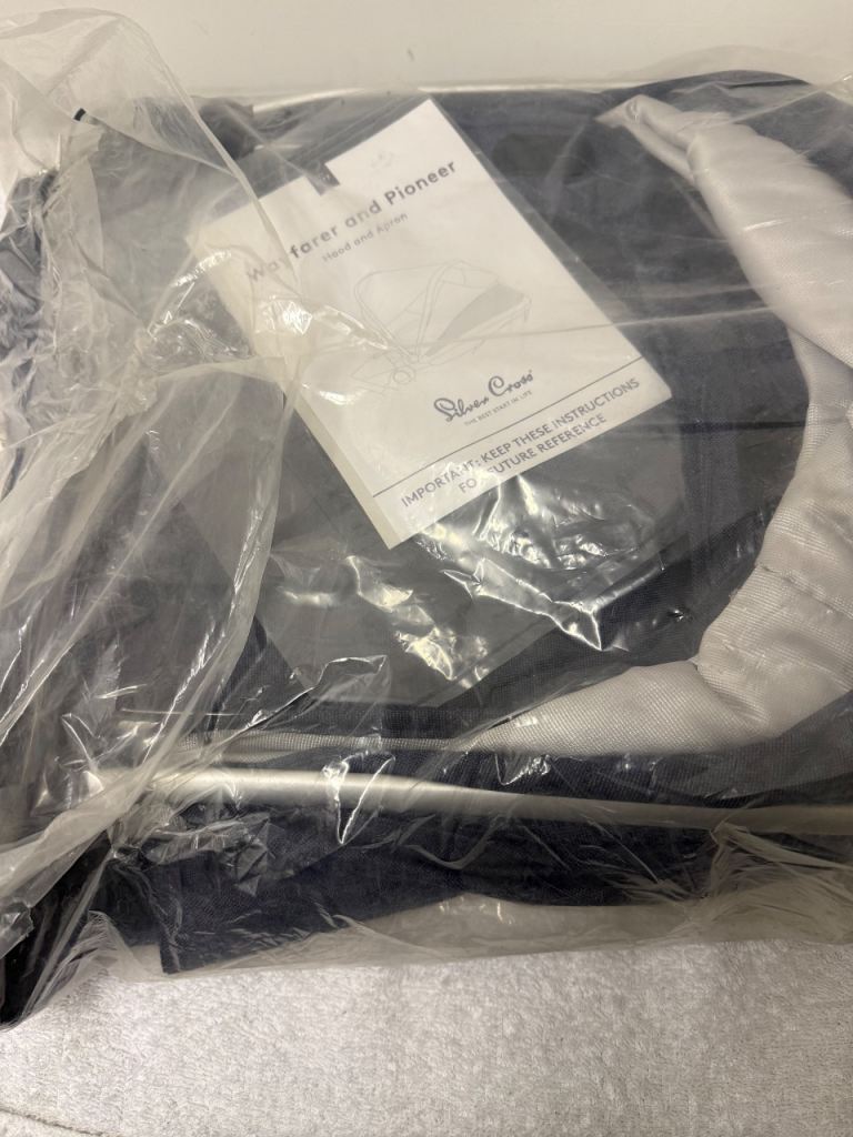 Silver Cross Wayfarer and Pioneer Hood and Apron – NEW