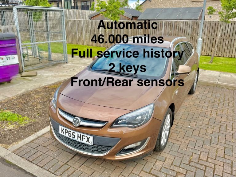 2015 Vauxhall Astra Automatic 1.6i FSH 46k miles