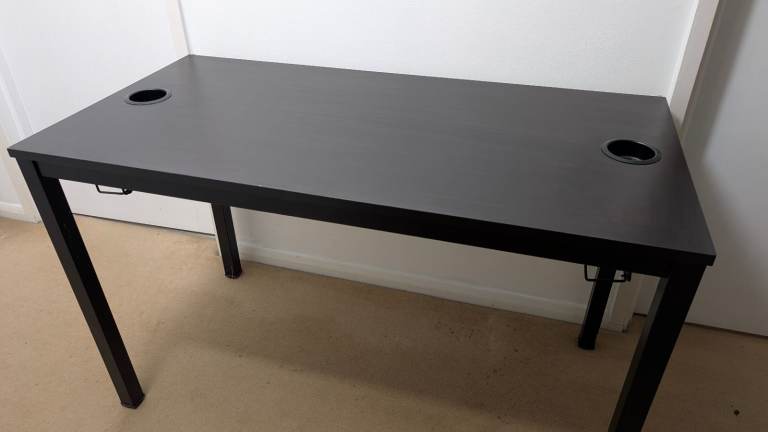 (sogesfurniture Amazon) Gaming Computer Desk with Cup Holder & Headphone Hanger