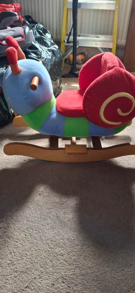 Caterpillar toddler rocking toy