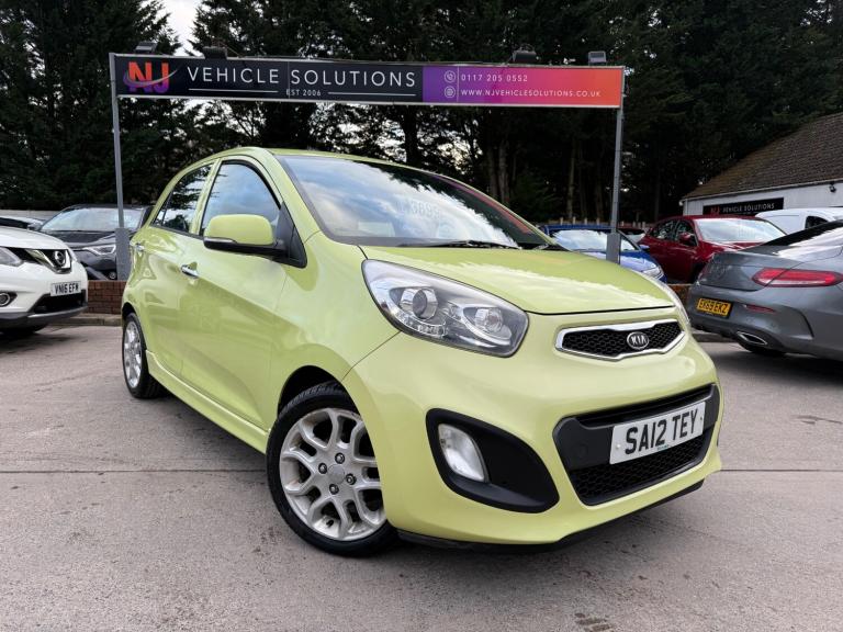 2012 Kia Picanto 1.25 3 5dr HATCHBACK Petrol Manual