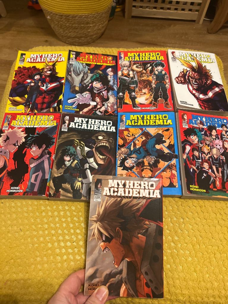 My Hero Academia Books 