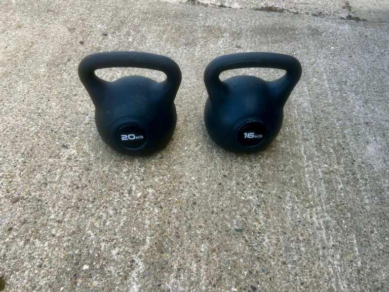 Kettlebells - 16kg and 20kg