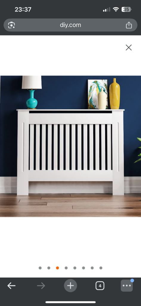 Brand new semi assembled radiator cover