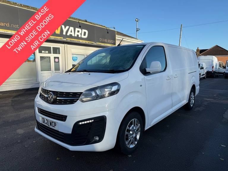 2021 Vauxhall Vivaro 1.5 Turbo D 2900 Sportive LWB AIR CON Van 5dr Diesel Manual L2 H1 Euro 6 (s ...
