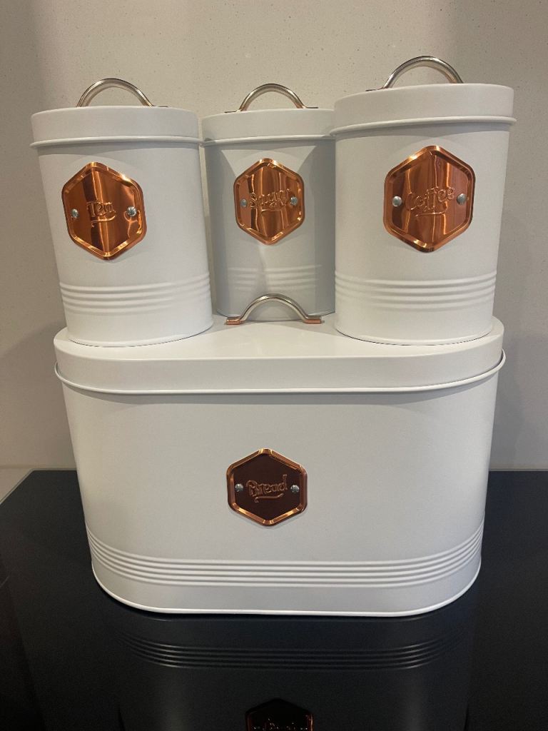 Bread Bin and matching Canisters