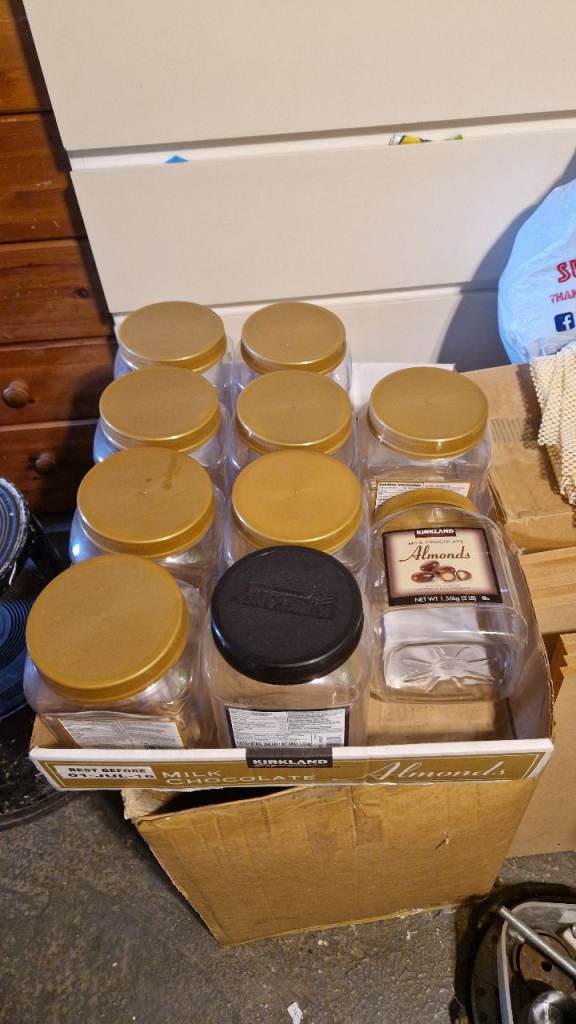 FREE Plastic Jars Containers with Lids
