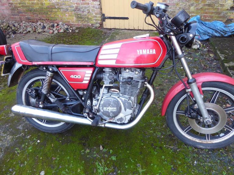 YAMAHA XS400 V REG IDEAL CAFE RACER PROJECT SPARES REPAIR GOT V5 AND KEYS