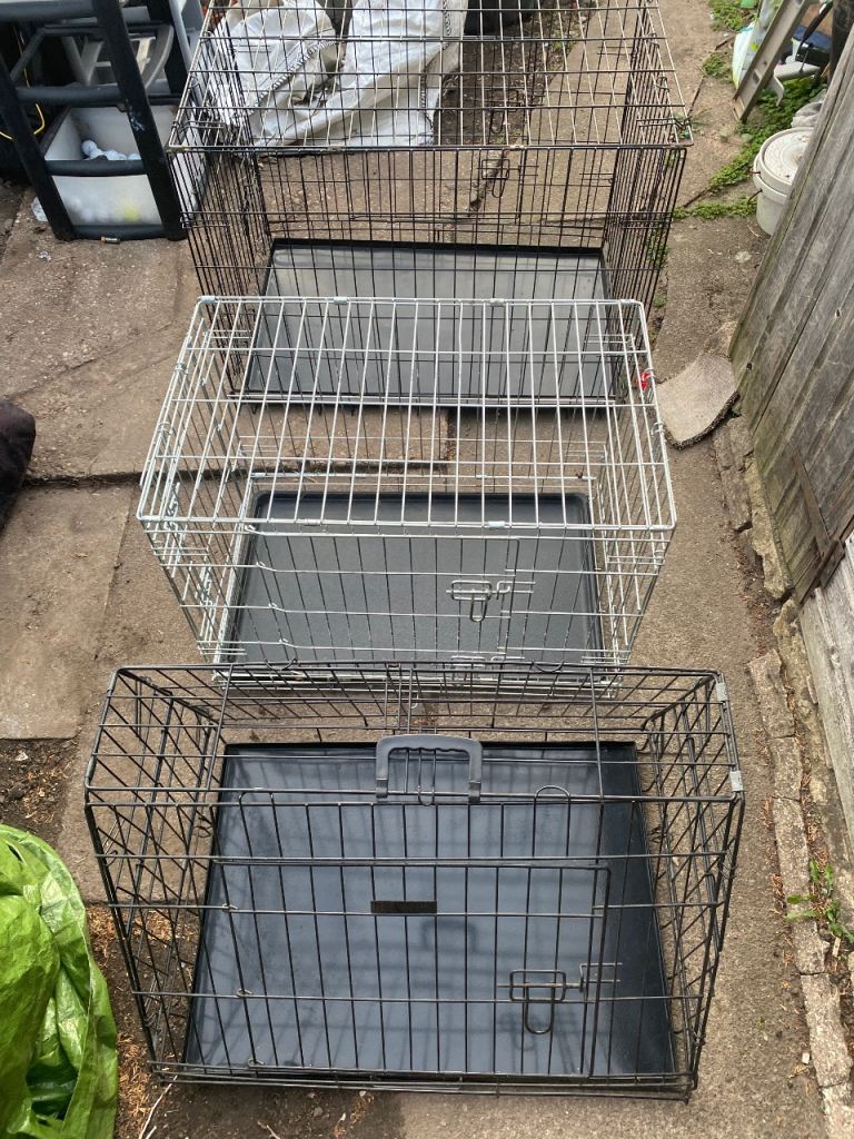 Dog Cages x3 Med/Med/ Large 