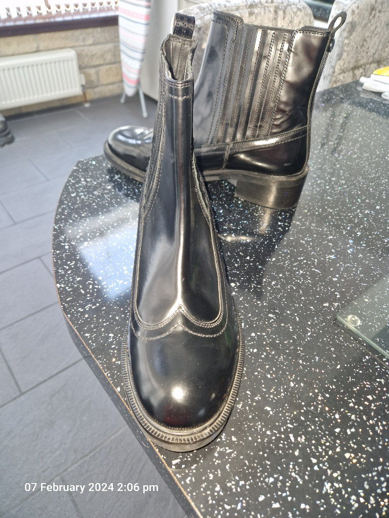 M&S Autograph leather boots