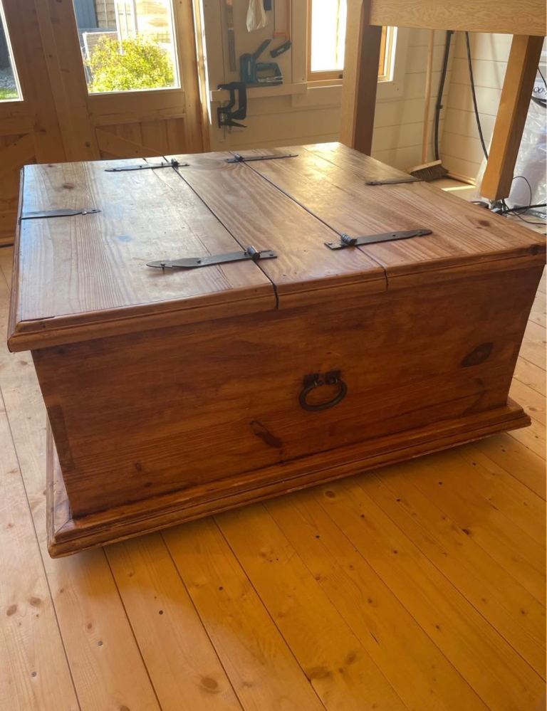 Lockable Wooden Chest SOLD