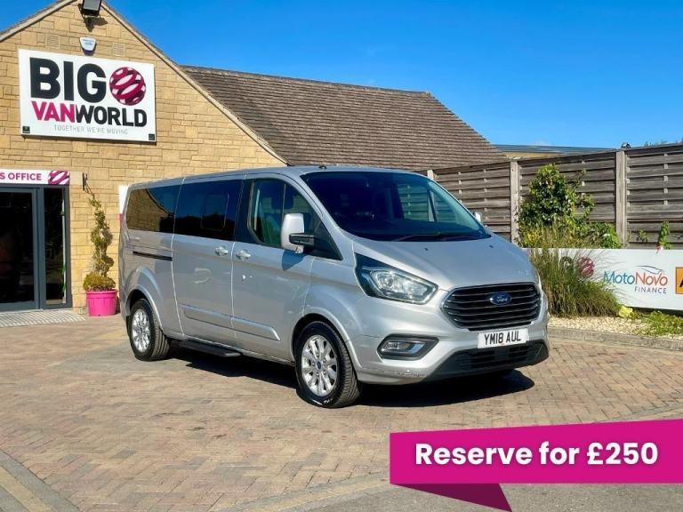 Ford TOURNEO CUSTOM 310 TDCI 130 L2H1 TITANIUM ECOBLUE 9 SEAT MINIBUS LWB