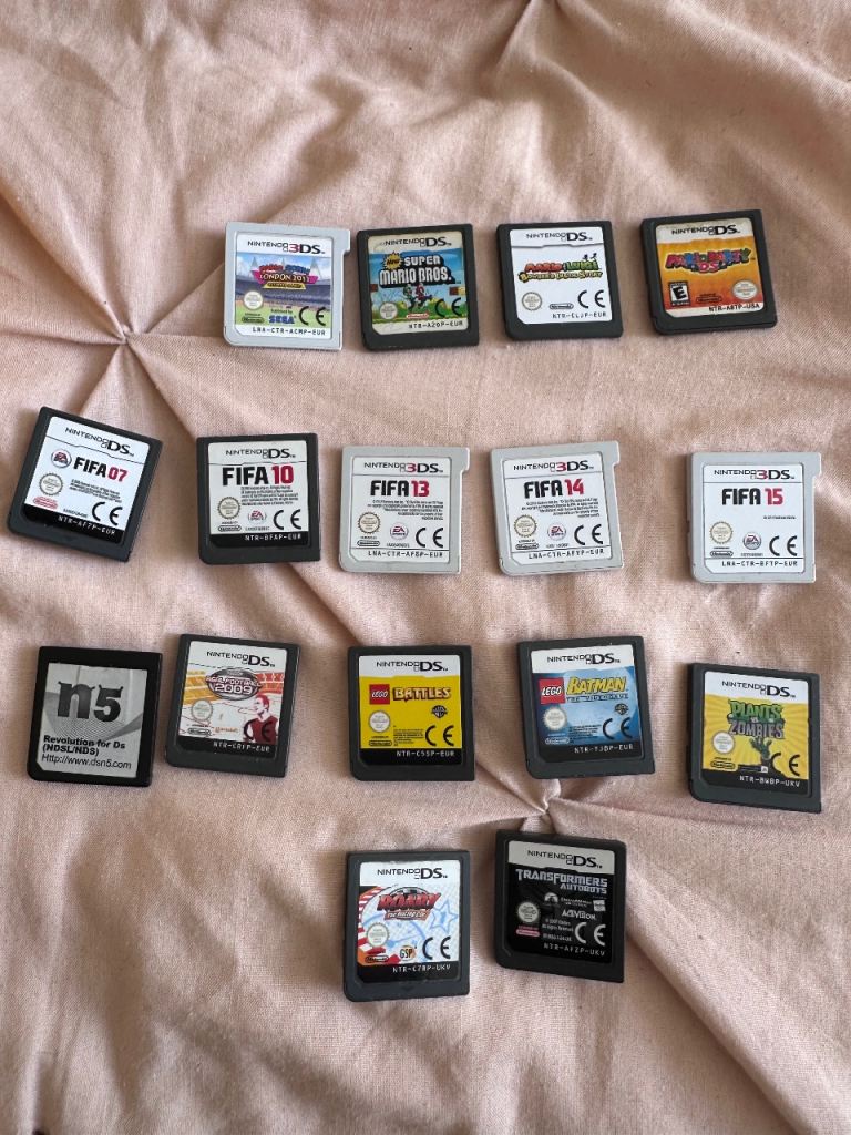Various Nintendo 3ds and ds games