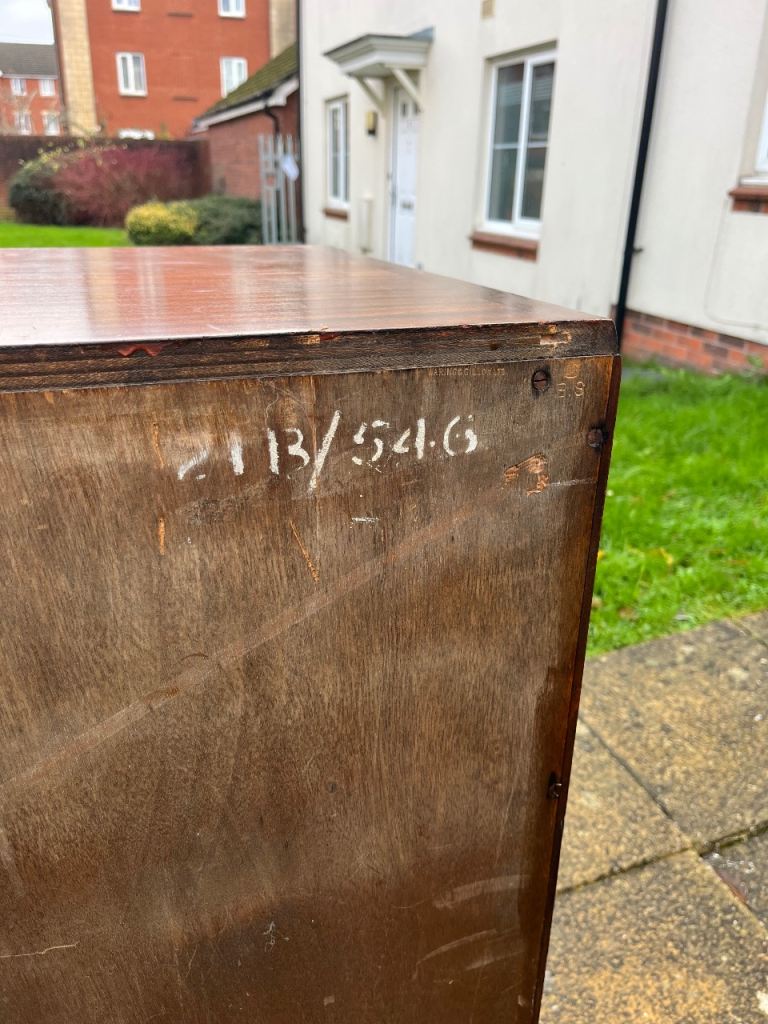 Waring & Gillow chest of drawers (delivery available)