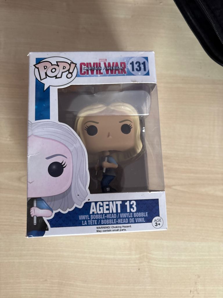 Funko Pop! Agent 13 (Civil War #131) – In Box