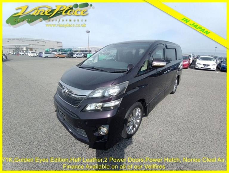 2013 Toyota Vellfire 2.4Z Golden Eyes, 7 Seats, Auto MPV Petrol Automatic