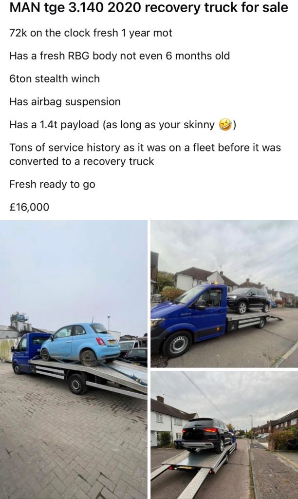 MAN, TGE, Other, 2020, Manual, 1968 (cc)