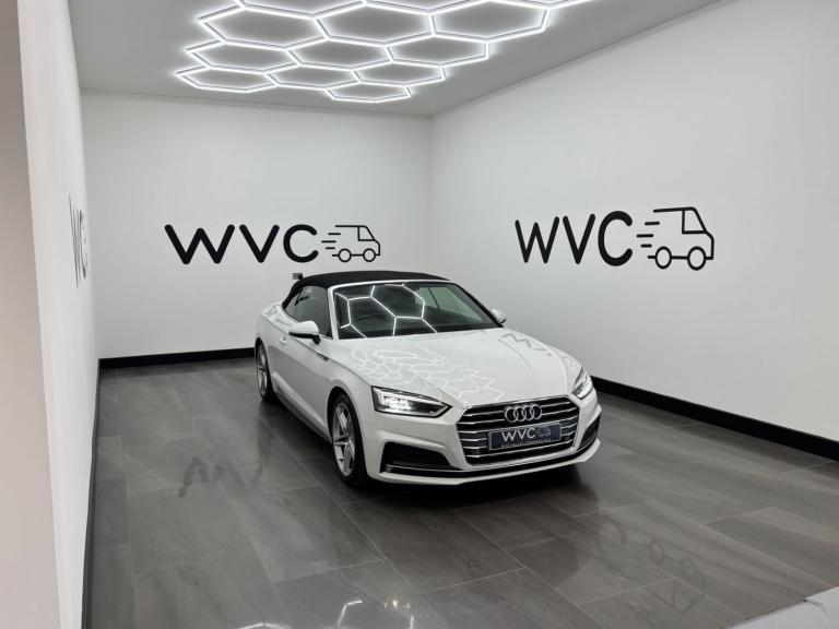 2018 Audi A5 2.0 TDI S Line 2dr S Tronic CONVERTIBLE Diesel Automatic