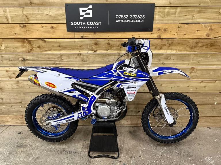 Yamaha WRF 250 2019 Electric Start FMF Exhaust, Clean Example