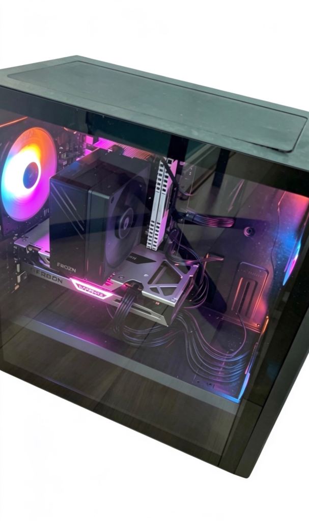 Brand New gaming PC with monitor and keyboard and Xbox controller 