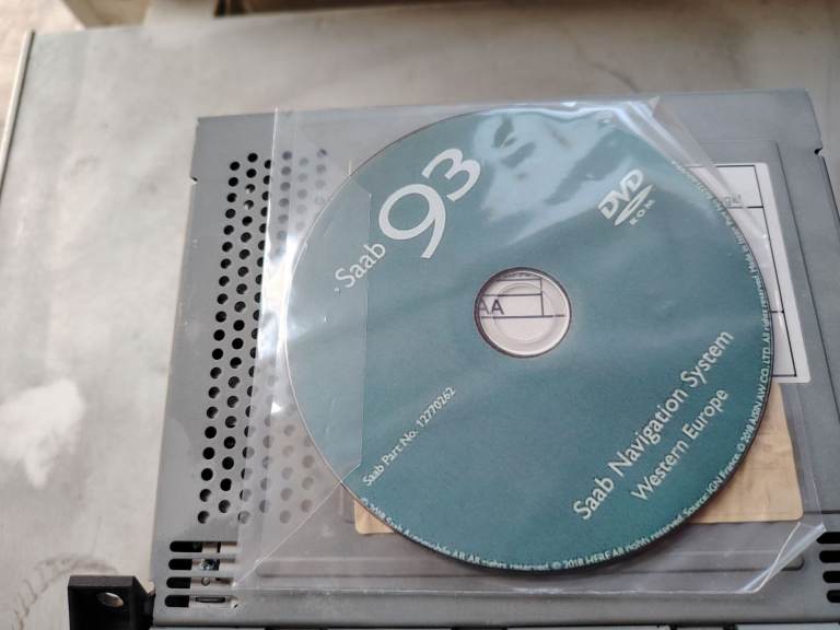 Sat nav radio CD combined from saab 9-3 