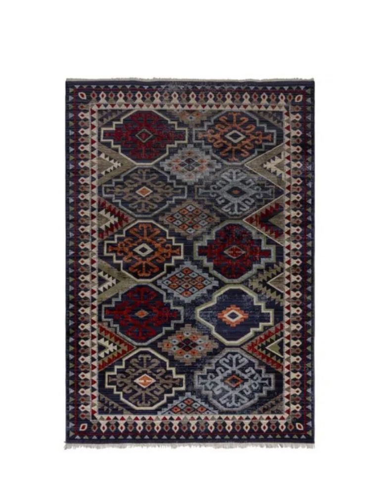 Brand New Multicoloured Geometric Pattern Rug