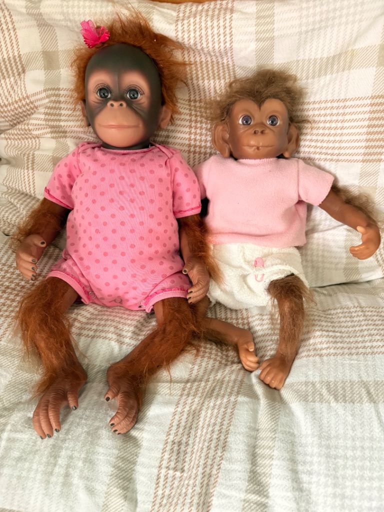 Ashton-Drake Galleries Orangutan Baby Dolls – Good Condition